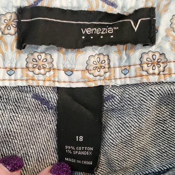 Venezia denim cargo shorts plus size 18‎ - Picture 6 of 6